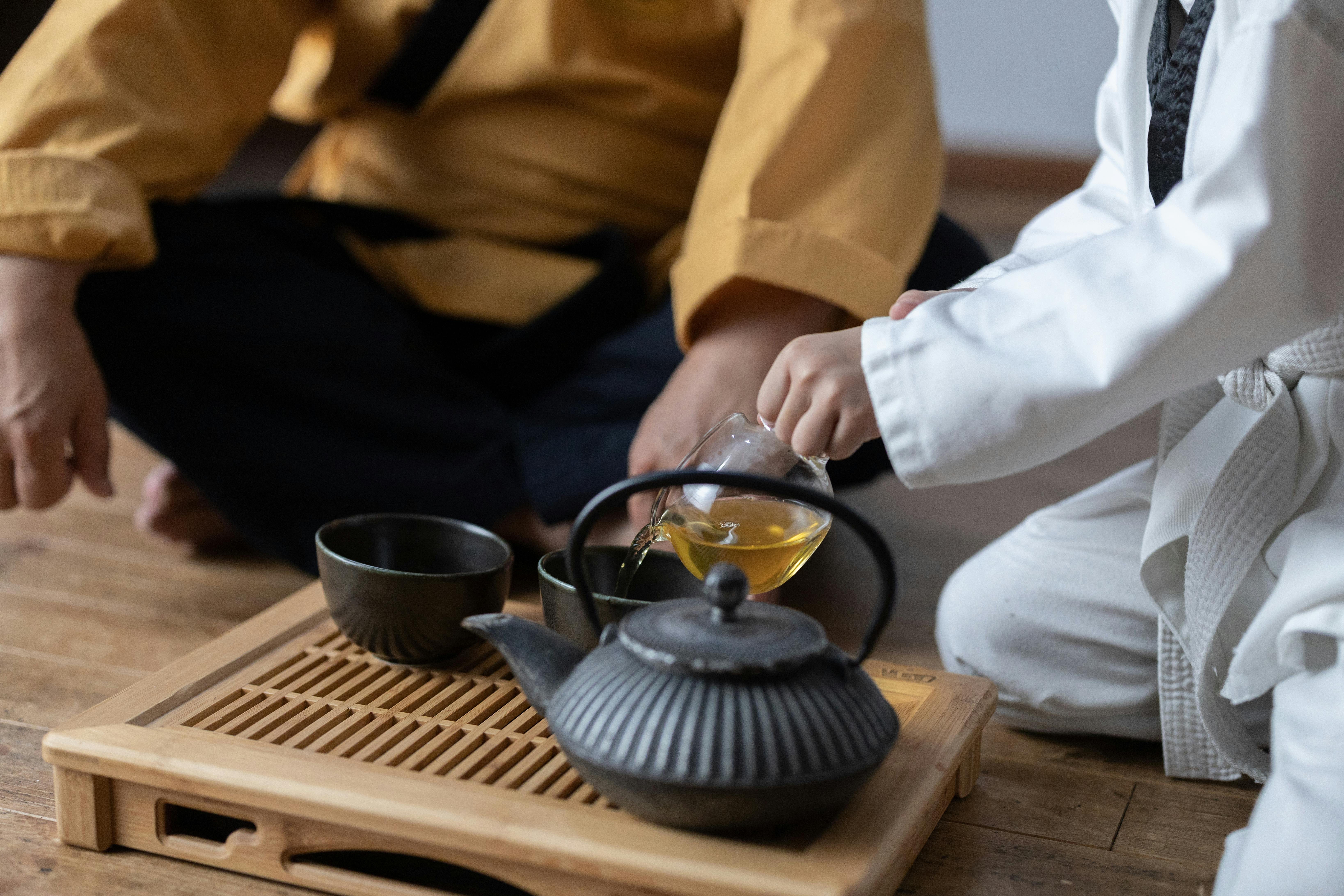 茶室での抹茶体験